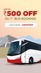 screenshot of AbhiBus Bus Ticket Booking App