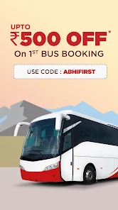 Abhibus first sales user offer
