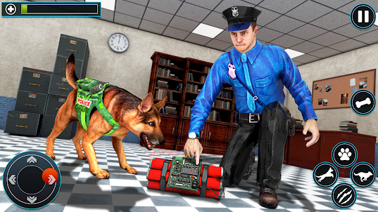 Police Dog Prison Break Escape