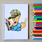 Cover Image of Unduh How to Draw Graffiti : Words and Characters 1.1 APK