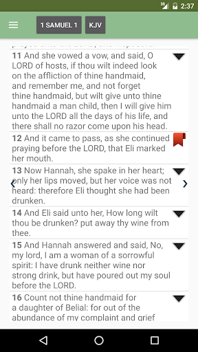 Android application Holy Bible Companion screenshort