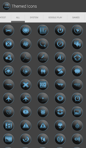 78blue icons - Nova Apex Holo