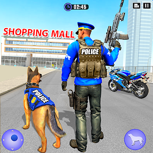 US Police Dog Mall Crime Chase 1
