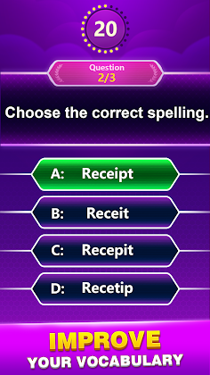 Spelling Quiz - Word Trivia - Screenshot 4
