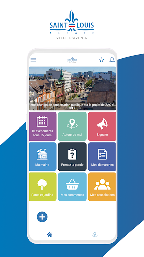 Android application Ville de Saint-Louis screenshort