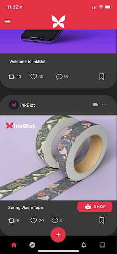 Android application InkBlot screenshort