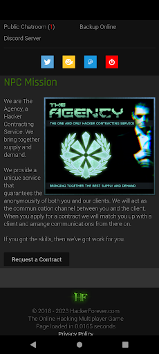 Android application HackerForever screenshort