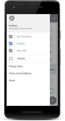 NetData App - Server Monitorin Screen 3