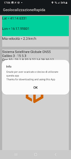 Geolocalizzazione Rapida Screen 2