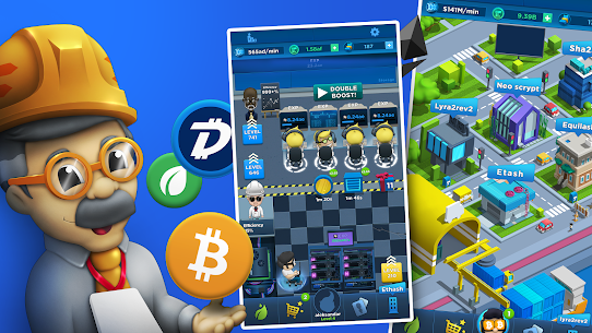 Crypto Idle Miner – Bitcoin Tycoon Mod Apk (Unlimited Money) 1