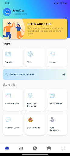 Android application DriverKaki - Malaysia screenshort