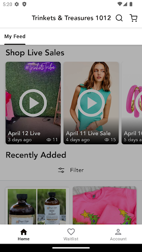 Android application Trinkets & Treasures 1012 screenshort