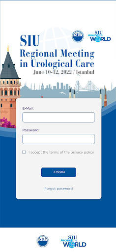 Android application SIU Regional Meeting screenshort