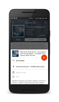 DoublePod Podcasts for androidのおすすめ画像3