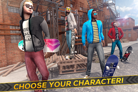 Skateboard Racing Challenge – Street Party Stunts For PC installation