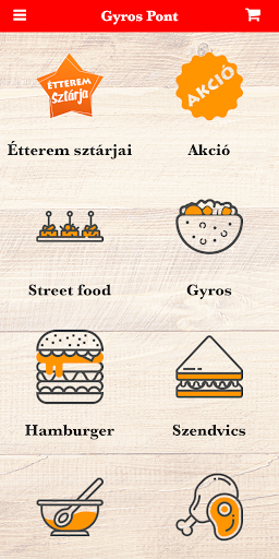 Android application Gyros Pont screenshort