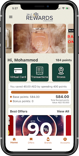 Android application 24x7 Rewards screenshort