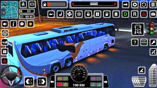 バス シミュレーター 3D バス ゲーム 2023