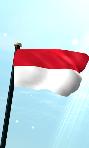 Android application Monaco Flag 3D Live Wallpaper screenshort