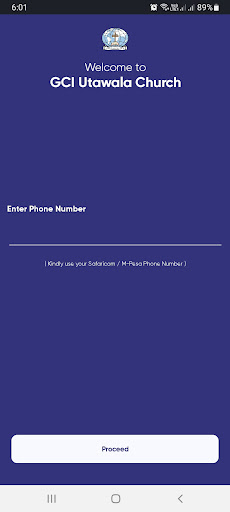 Android application GCI Utawala screenshort