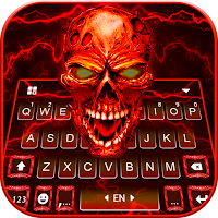 Тема для клавиатуры Horror Lightning Devil