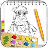 Learn to draw sailor moon icon