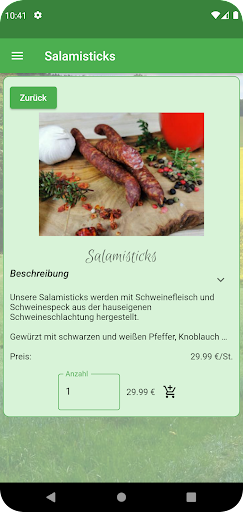Android application Dahoam! screenshort