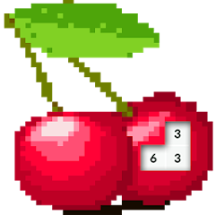 Pixel Fruits Color By Number icon