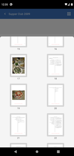eCookbook Screen 3