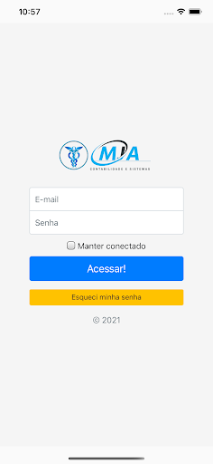 Android application MJA Contabilidade screenshort