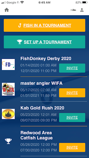 Screenshot of FishDonkey