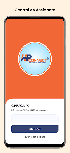 Android application HP Connect screenshort