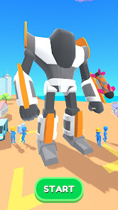 Captura de Pantalla 1 Mechangelion - Robot Fighting android