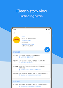 Imágen 3 Packages Tracker android