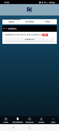 Android application Richard Knight screenshort