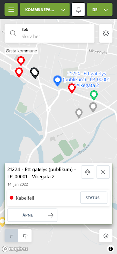 Android application Dokflyt Kommunepartner screenshort