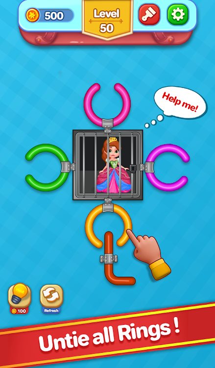 Rotate the Ring :Unlock Circle - 1.0.1 - (Android)
