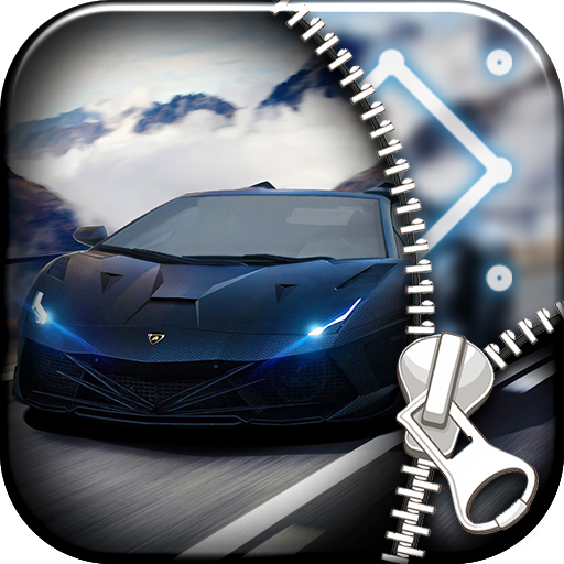 Car Zipper Lock Screen logo