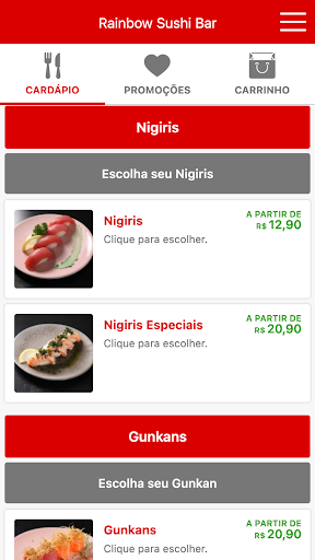 Rainbow Sushi Bar Screen 2