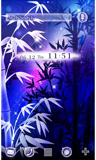 Android application Romantic Theme-Wishing Stars- screenshort