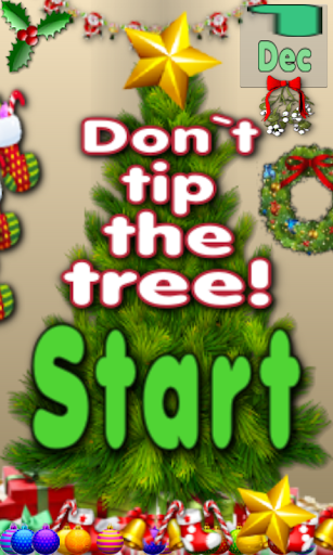 Android application Don't Tip the Tree! screenshort