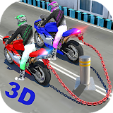 Chained Heavy Bike Real Riders Racing Game icon