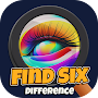 Find Six Difference- Mind Game