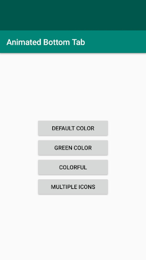 Animated BottomBar Screenshot 1 - AppWisp.com