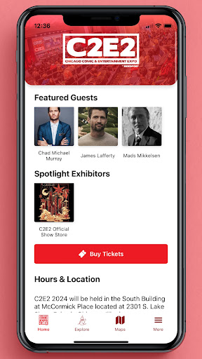 Android application C2E2 2024 screenshort