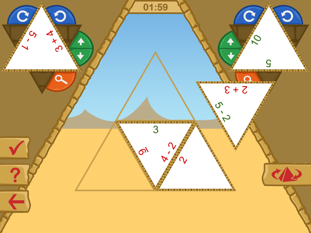 Android application LÜK Pyramide screenshort
