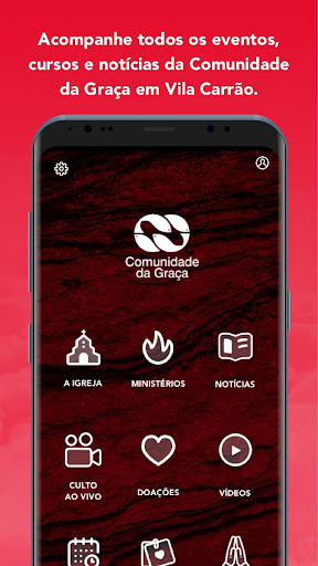 Android application CG SEDE - Vila Carrão screenshort