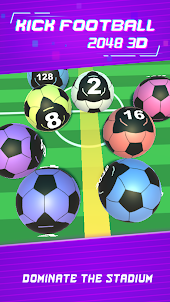 Kick Football-2048 3D