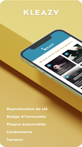 Android application Kleazy screenshort