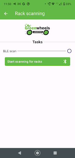 Greenwheels Logistics Screen 2
